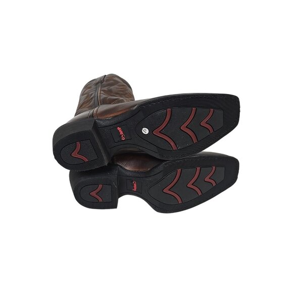 Laredo Men's Lawton Western Boots 68444 Square Toe Brown Size 9 EW - Picture 7 of 7